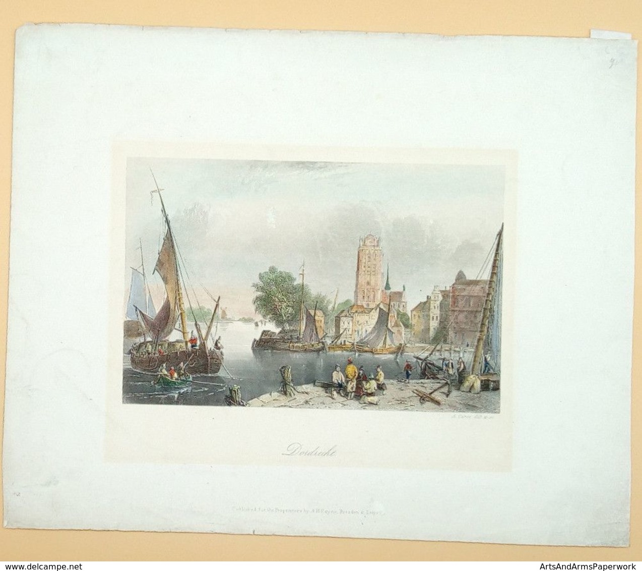 Dordrecht (NL), 1850s, Carse - Kunst