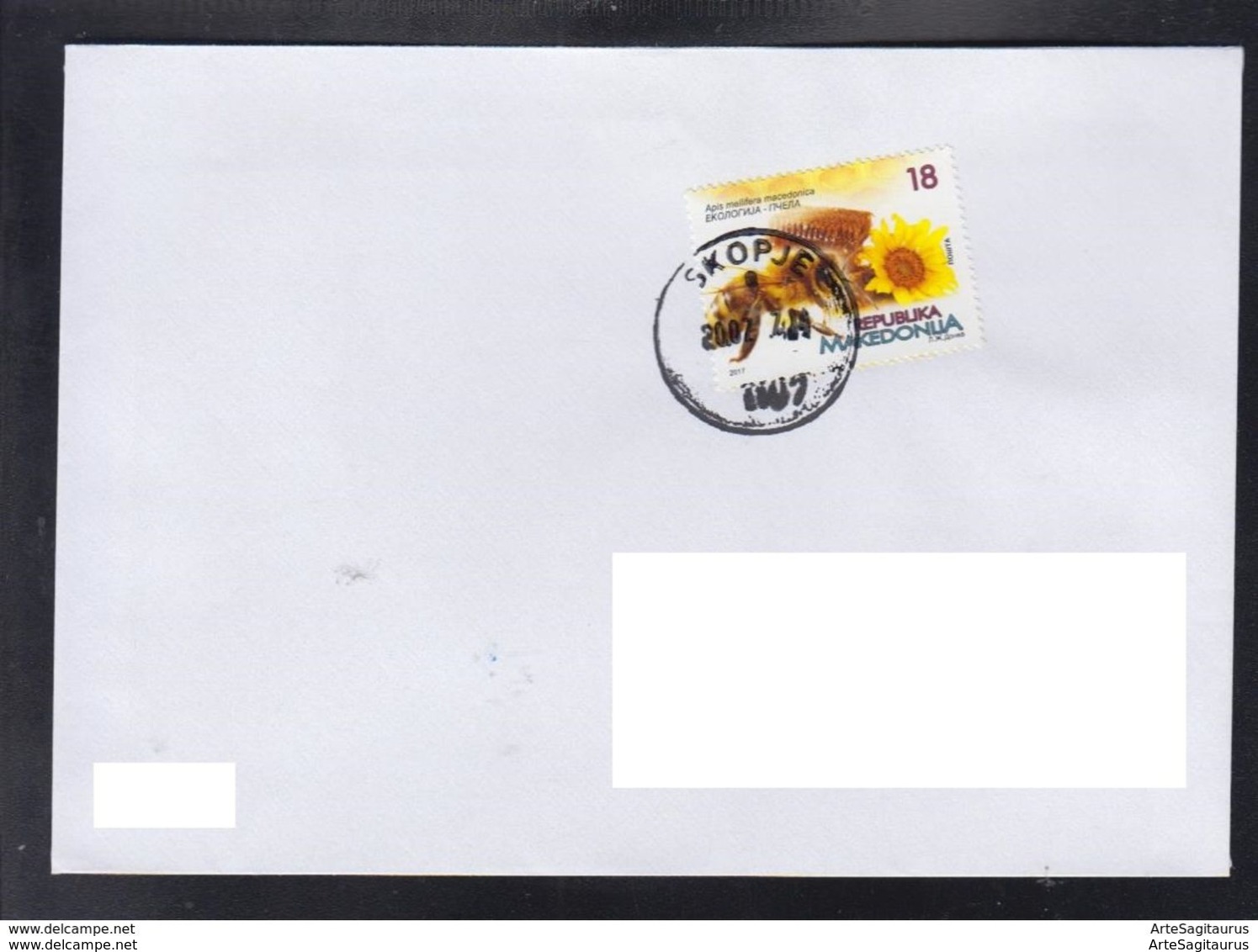 REPUBLIC OF MACEDONIA, 2017, COVER, MICHEL 799 - HONEYBEES-Apis Mellifera Macedonicus ** - Abeilles