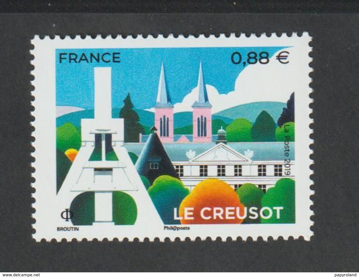 TIMBRE - 2019 - N° 5345  - Série Touristique , Le Creusot   -     Neuf Sans Charnière - - Islas Faeroes