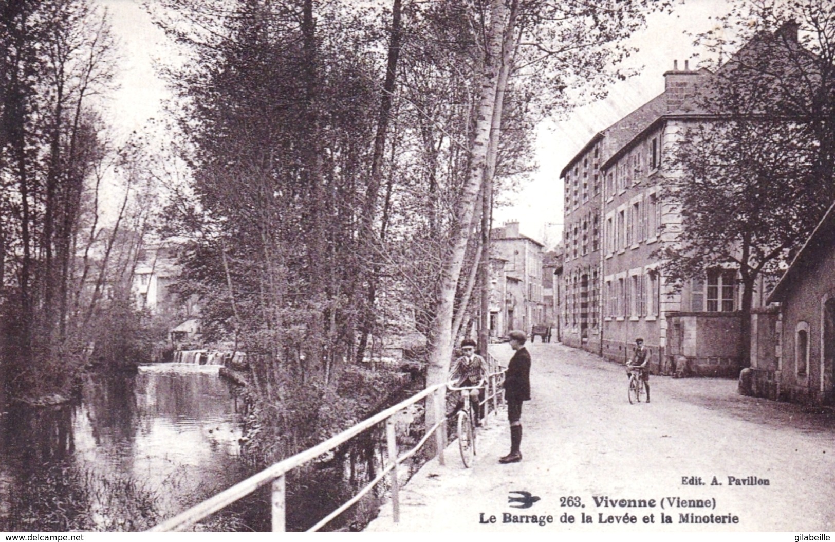 86 - Vienne -  VIVONNE - Le Barrage De La Levée Et La Minoterie - Vivonne