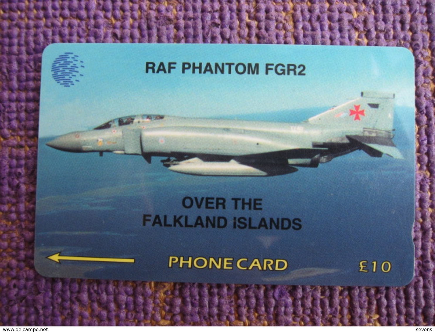 GPT Phonecard,4CWFA Airforce,used - Falkland Islands