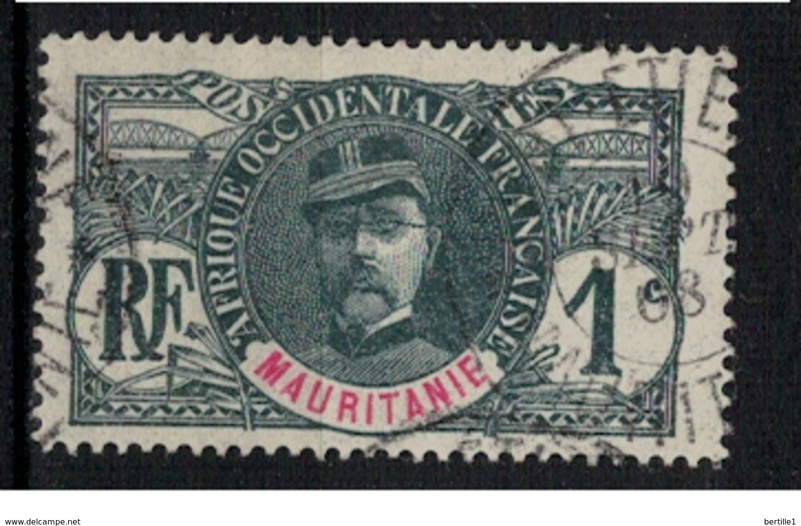 MAURITANIE             N°  YVERT   1     OBLITERE       ( Ob   1/01 ) - Used Stamps