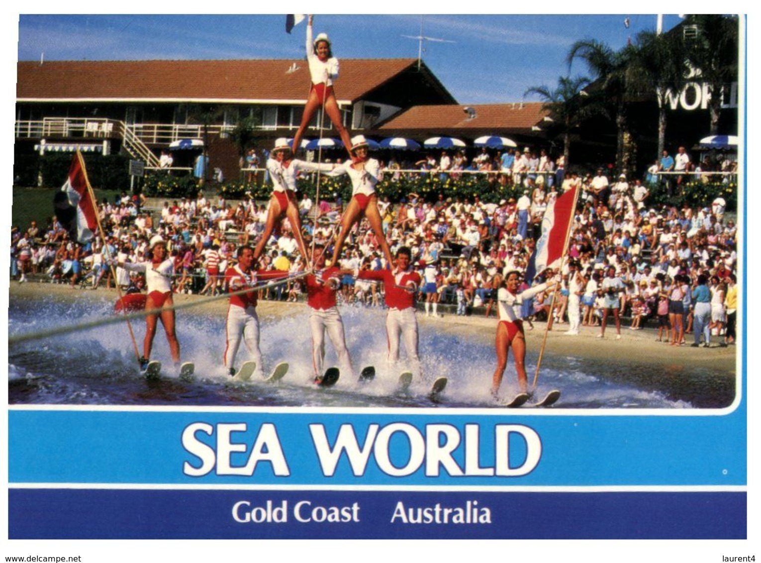 (A 23) Australia - QLD - Gold Coast Sea World Water Ski In Arena - Gold Coast