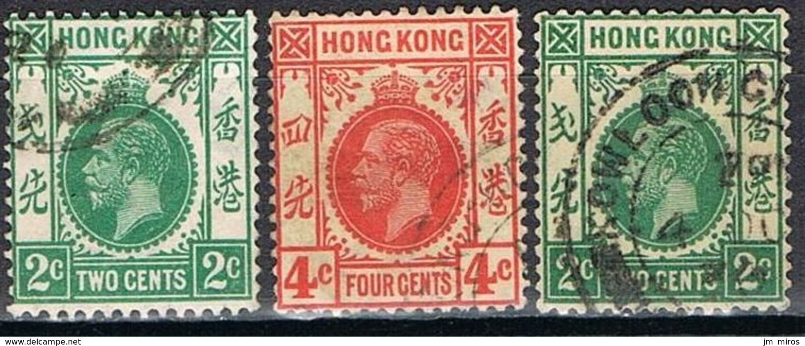 HONG KONG  119-120 - Used Stamps