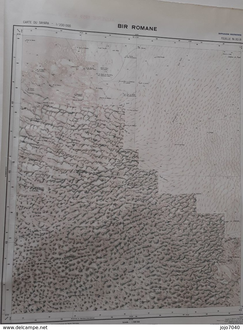 Cartes Sahara - Topographical Maps