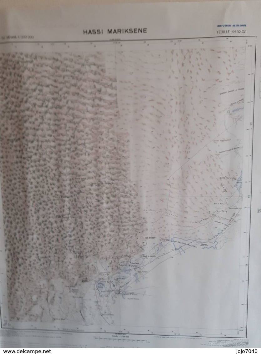 Cartes Sahara - Topographical Maps