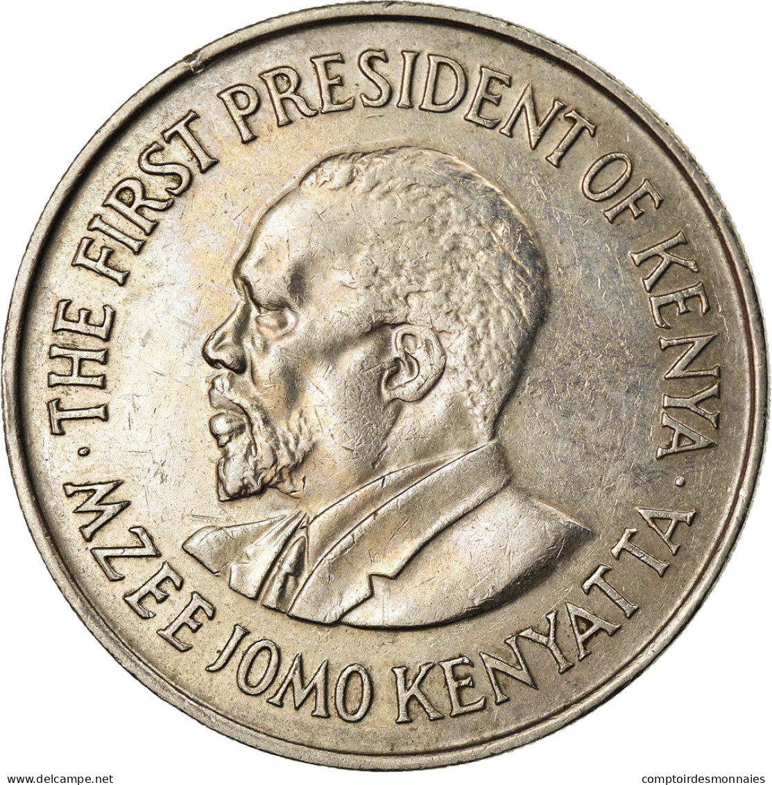 Monnaie, Kenya, Shilling, 1978, TTB+, Copper-nickel, KM:14 - Kenia