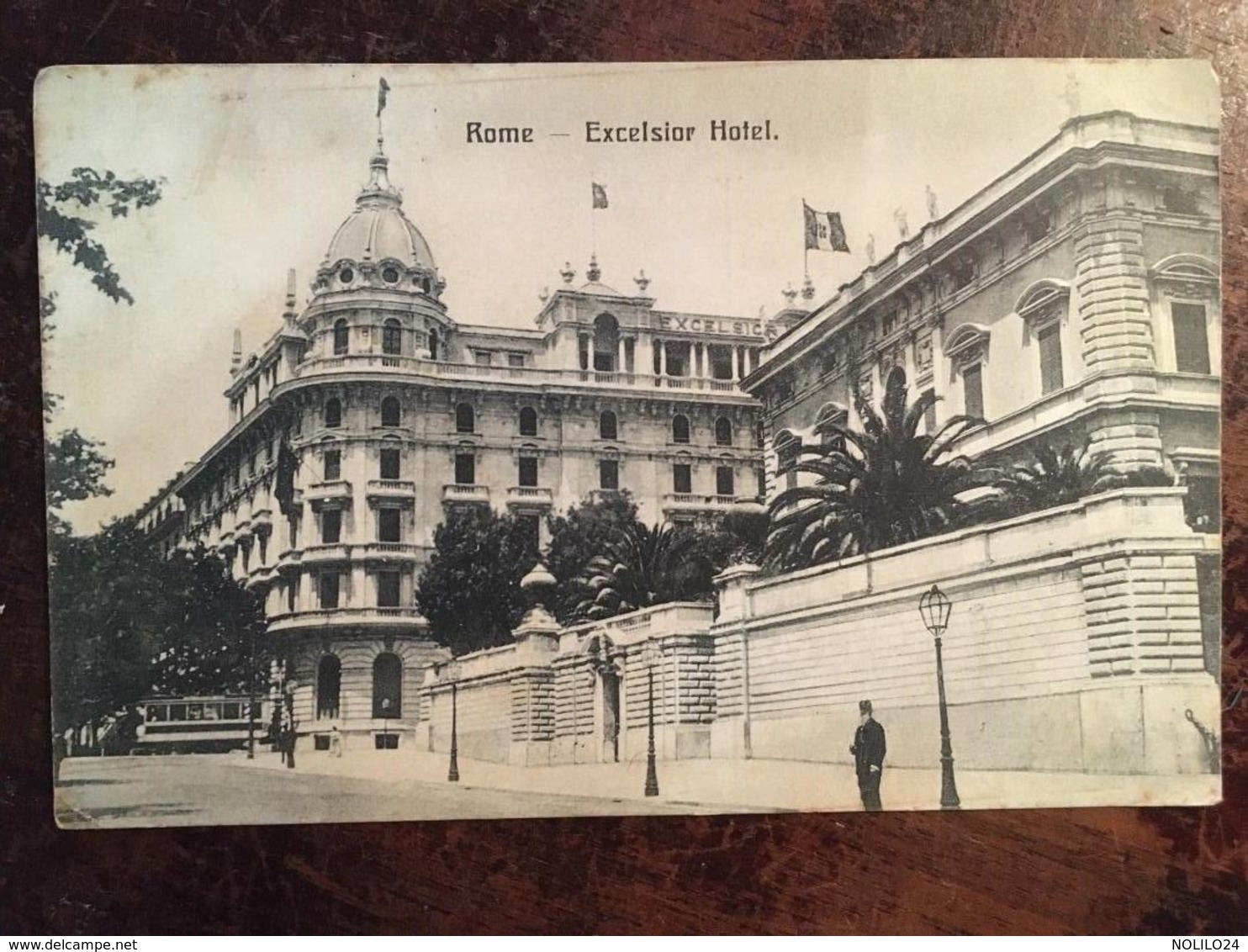 Cpa De 1923, Rome Excelsior Hotel, Italie, éd Schreiber, - Cafés, Hôtels & Restaurants