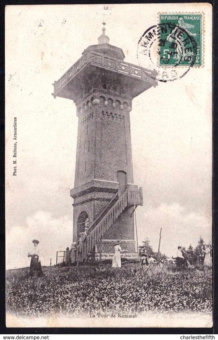 LA TOUR DE KEMMEL - KEMMELBERG - MONT KEMMEL 1909 - Heuvelland
