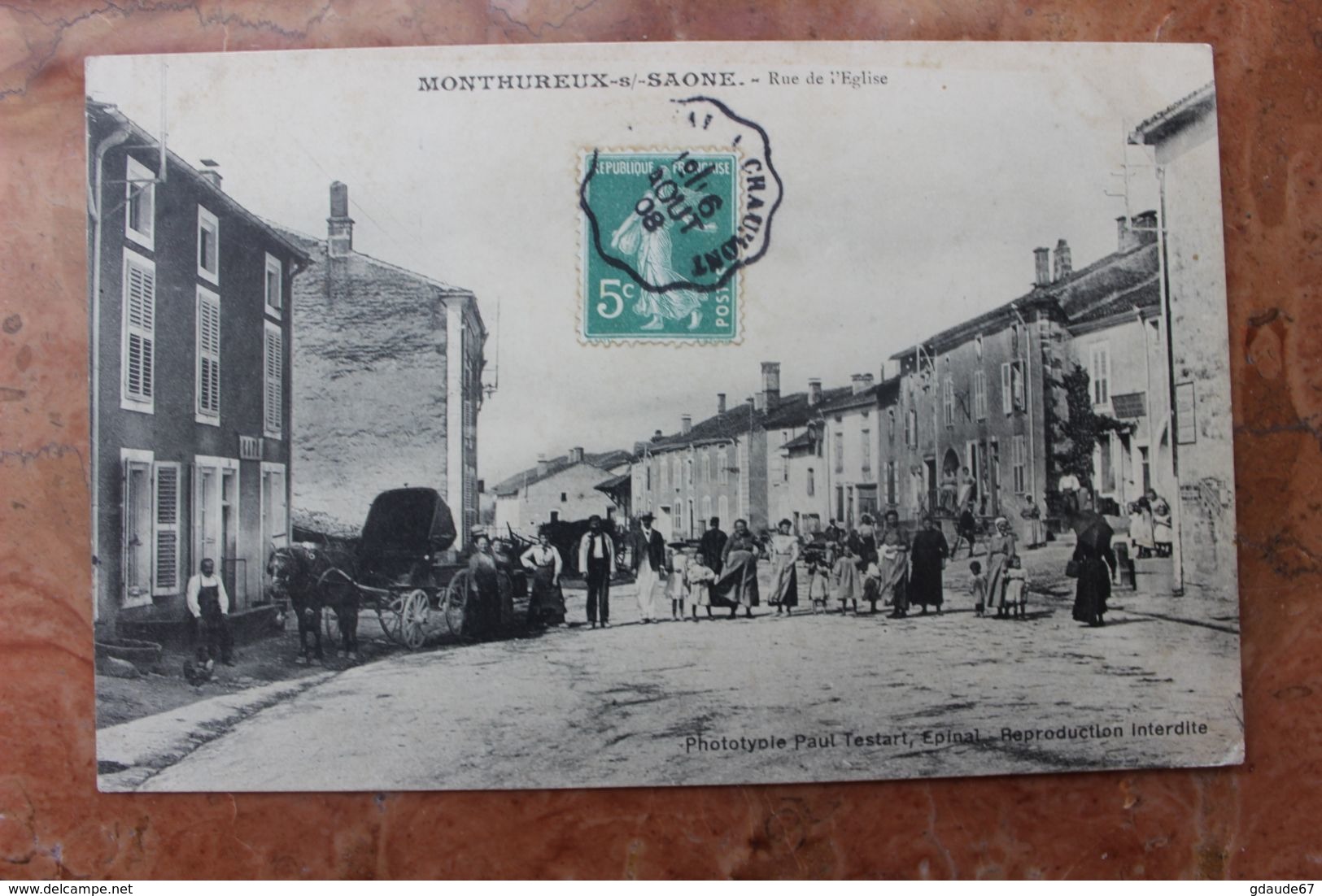 MONTHUREUX SUR SAONE (88) - RUE DE L'EGLISE - Monthureux Sur Saone