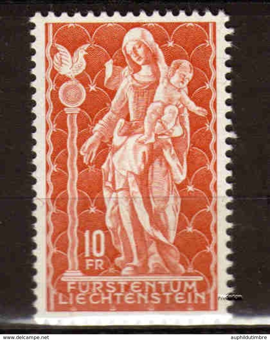 1965 Liechtenstein N°397. 10f Orange. N** A31 - Unused Stamps