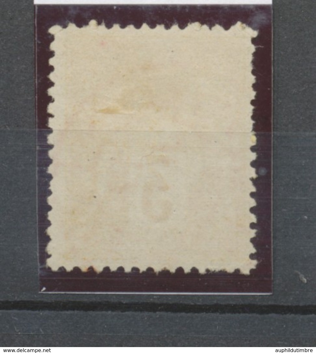 SAGE N°86 3c Bistre CAD ROUGE LUXE. B1888 - 1876-1878 Sage (Typ I)