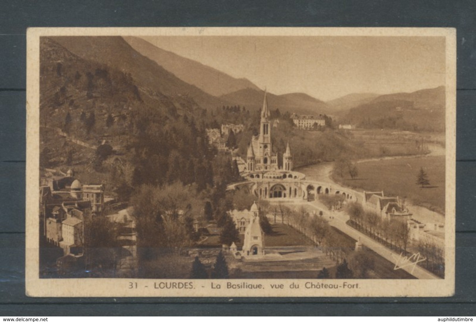 1946 Superbe CP Obl PELERINAGE DES PRISONNIERS Et DEPORTES à LOURDES. C493 - Bolli Commemorativi