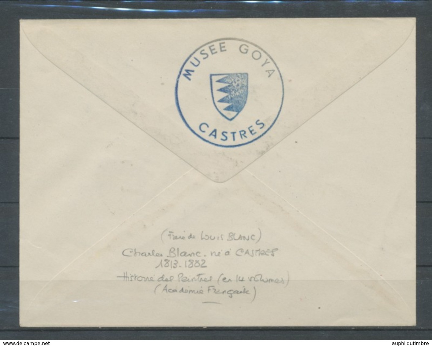 1948 CASTRES Obl Temp. Expo CHARLES BLANC C506 - Commemorative Postmarks