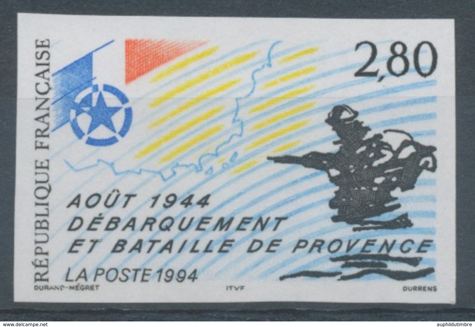 1994 France N°2895a Non Dentelé Neuf Luxe ** COTE 46€ D1192 - Zonder Classificatie