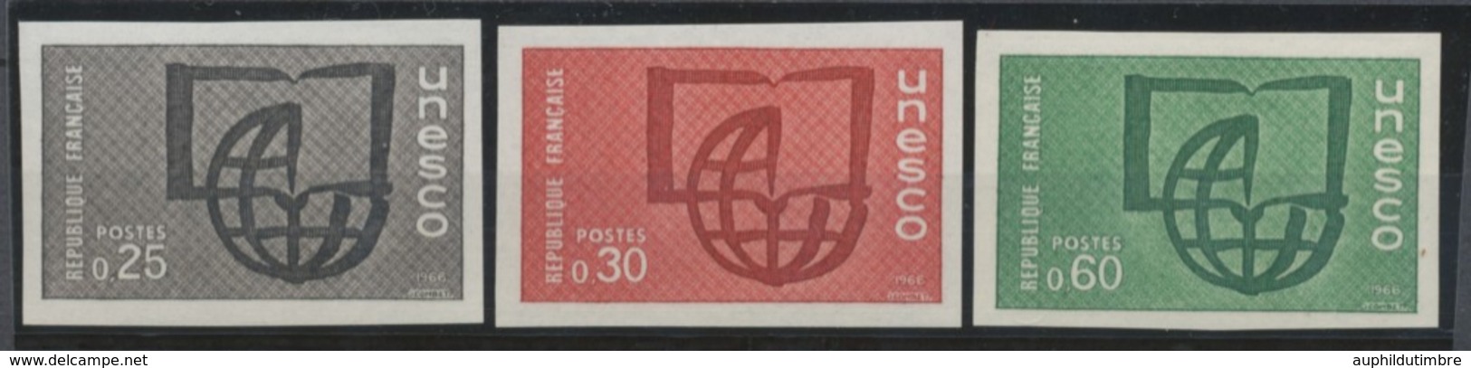 1966 France SERVICES Du N°36 à 38 Non Dentelés Neuf Luxe** COTE 215€ D1622 - Non Classés