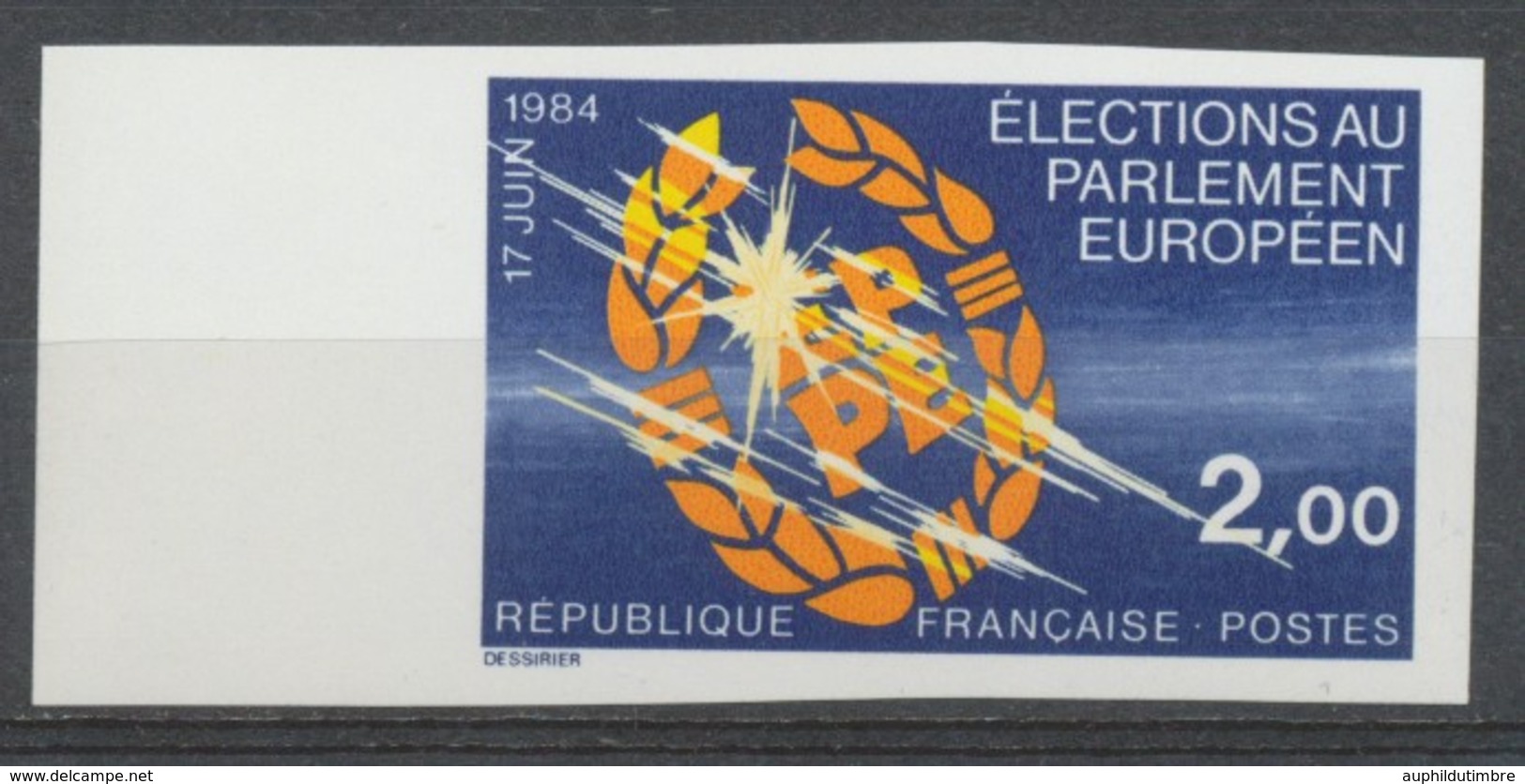 1984 France N°2306a Bord De Feuille Non Dentelé Neuf Luxe** COTE 30€ D2014 - Unclassified