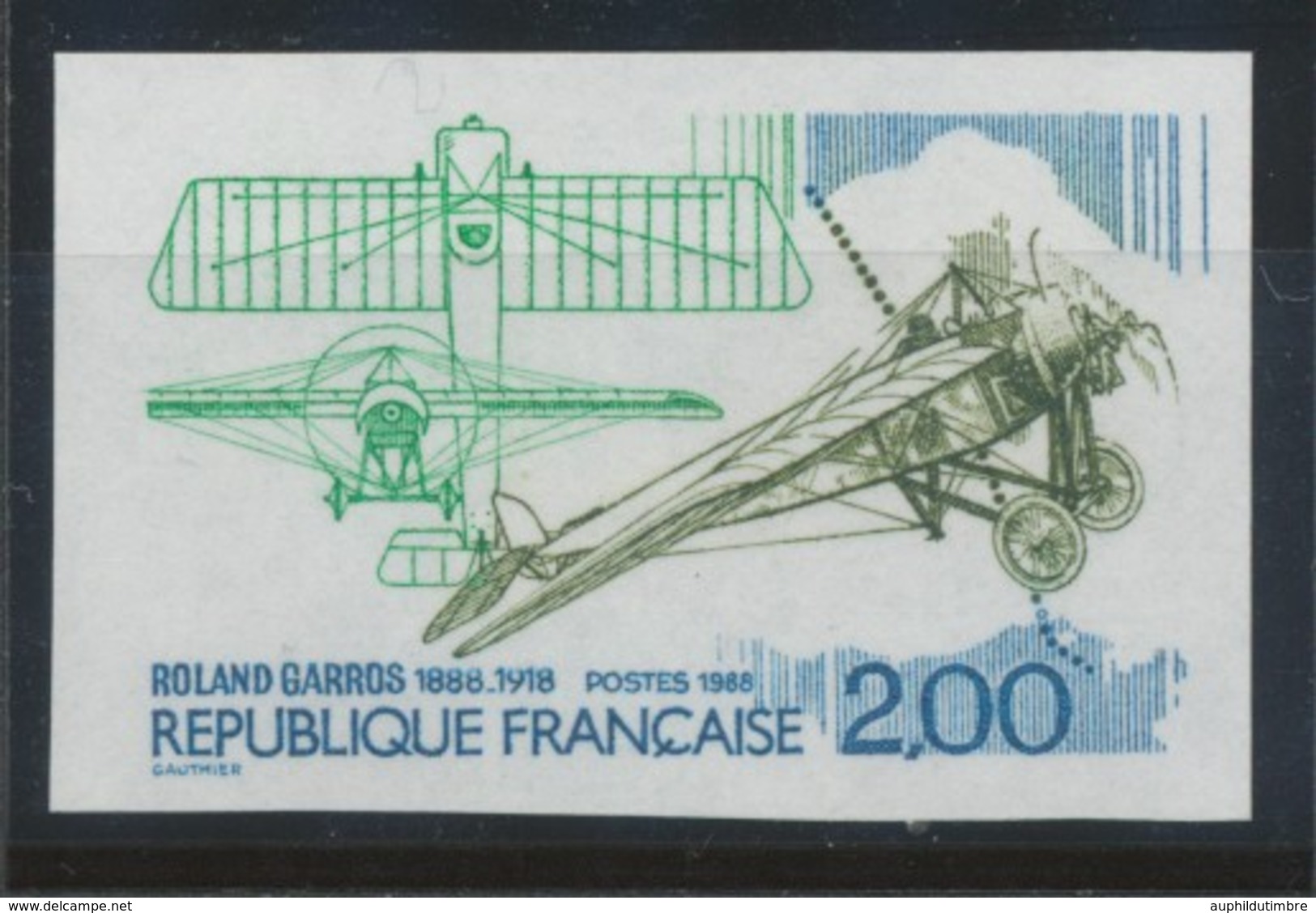 1988 France N°2544a Non Dentelé Neuf Luxe** COTE 30€ D2168 - Unclassified