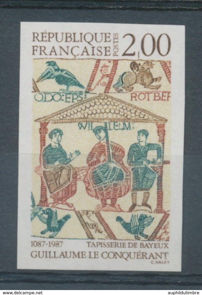 1987 France N°2492a Non Dentelé Neuf Luxe** COTE 20€ D2934 - Unclassified