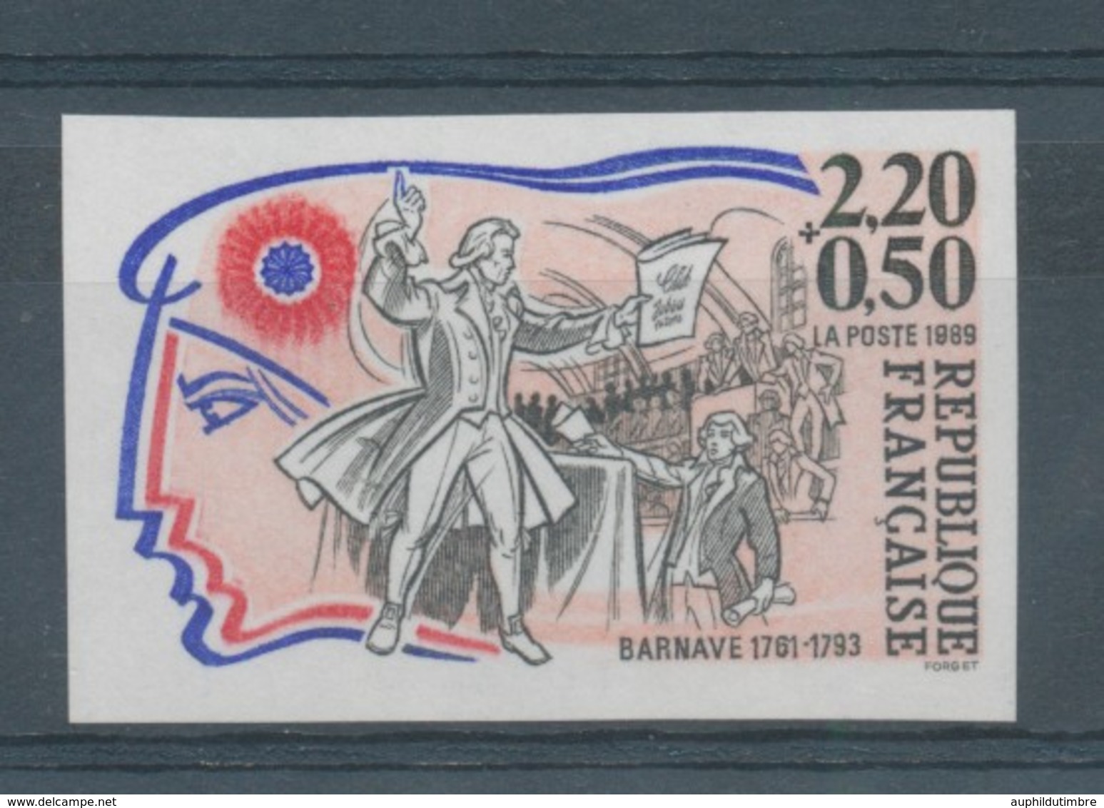 1989 France N°2568, Barnave Non Dentelé Neuf Luxe** D2941 - Zonder Classificatie