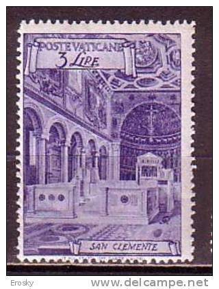 Z0483 - VATICANO SASSONE N°123 - VATICAN Yv N°141 ** - Unused Stamps