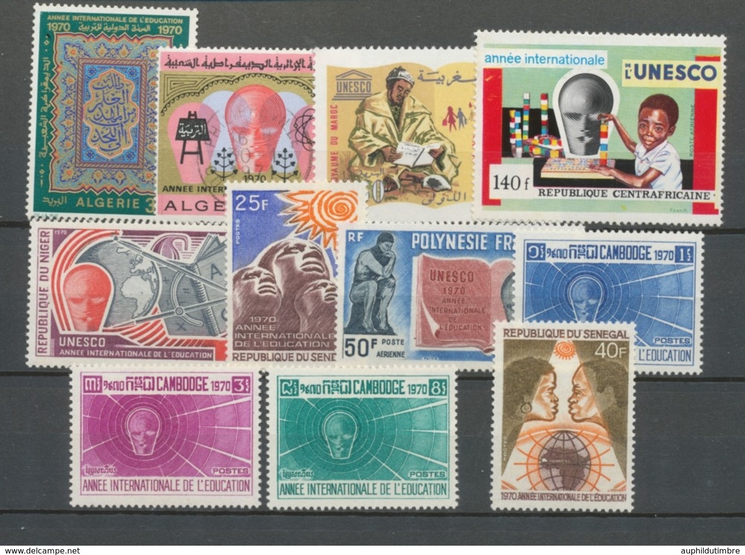 1970-72 Afrique Série Année Internationale De L'éducation , 11 Valeurs N** H2513 - Autres - Europe