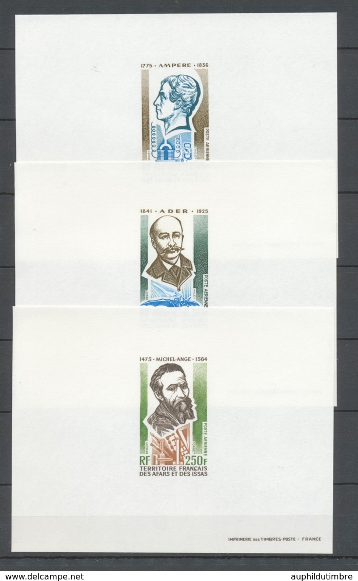AFFARS ET ISSAS EPREUVES DE LUXE PA 106-107-108 Superbe H2530 - Unused Stamps