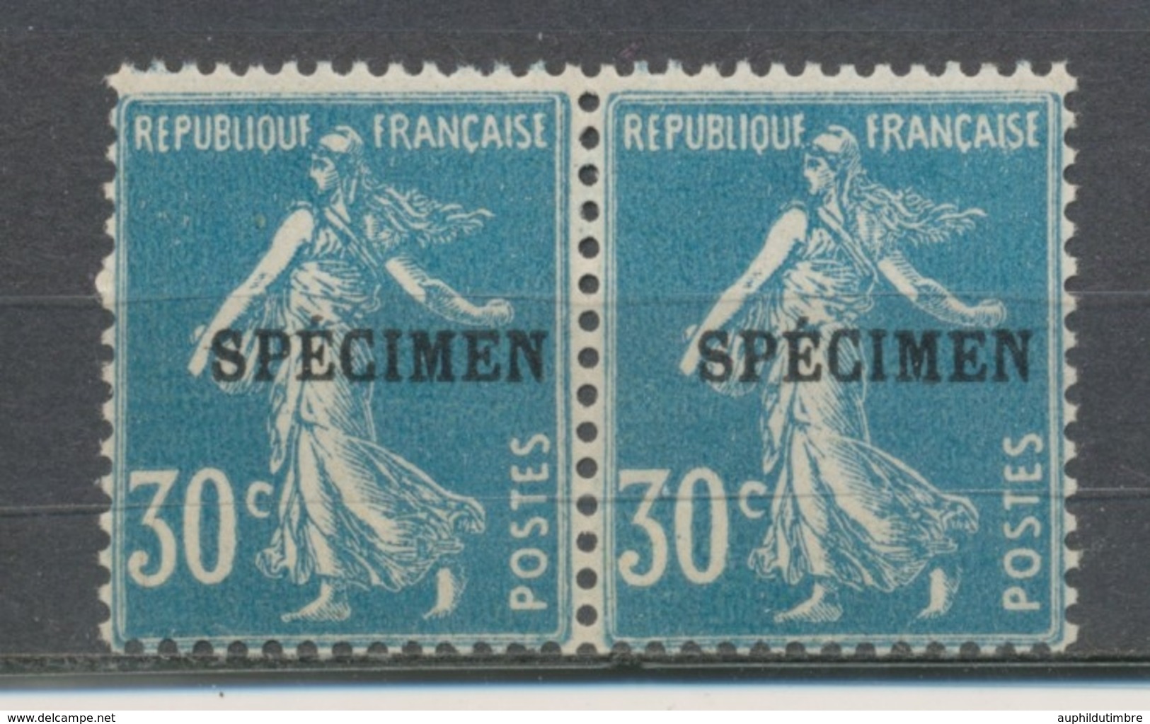 Cours D'Instruction Paire N°192CI 1 SPECIMEN Neuf Luxe** M553 - Lehrkurse