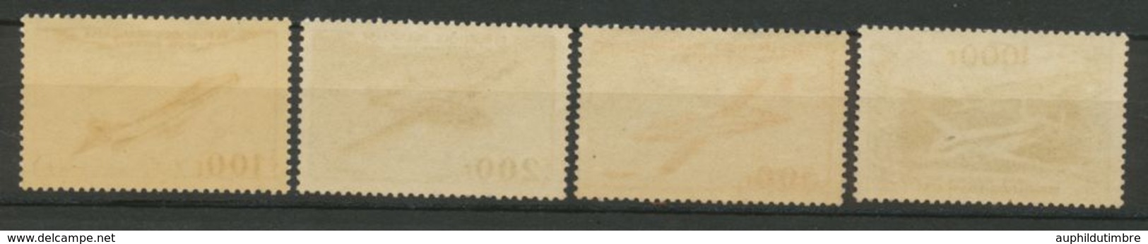 1954 Timbres Poste Aérienne N°30 à 33 Neuf Luxe **. Cote 400€. TB. N1892 - 1927-1959 Mint/hinged