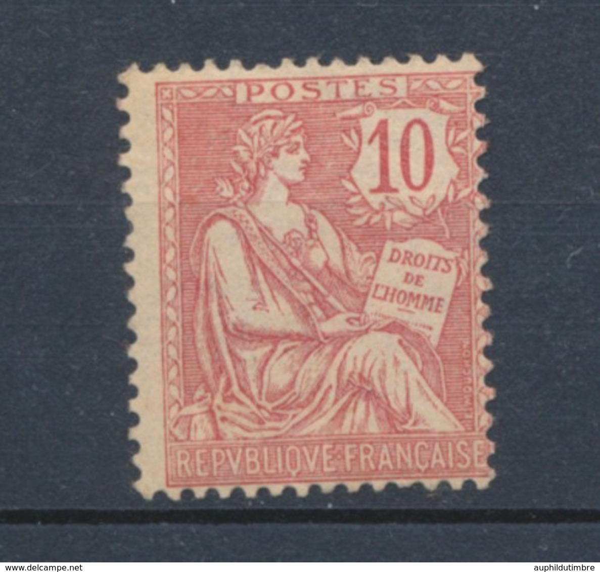 France N°124 10c Rose Neuf Luxe **, Cote 225€ Signé Calves. TB. N2212 - Unused Stamps