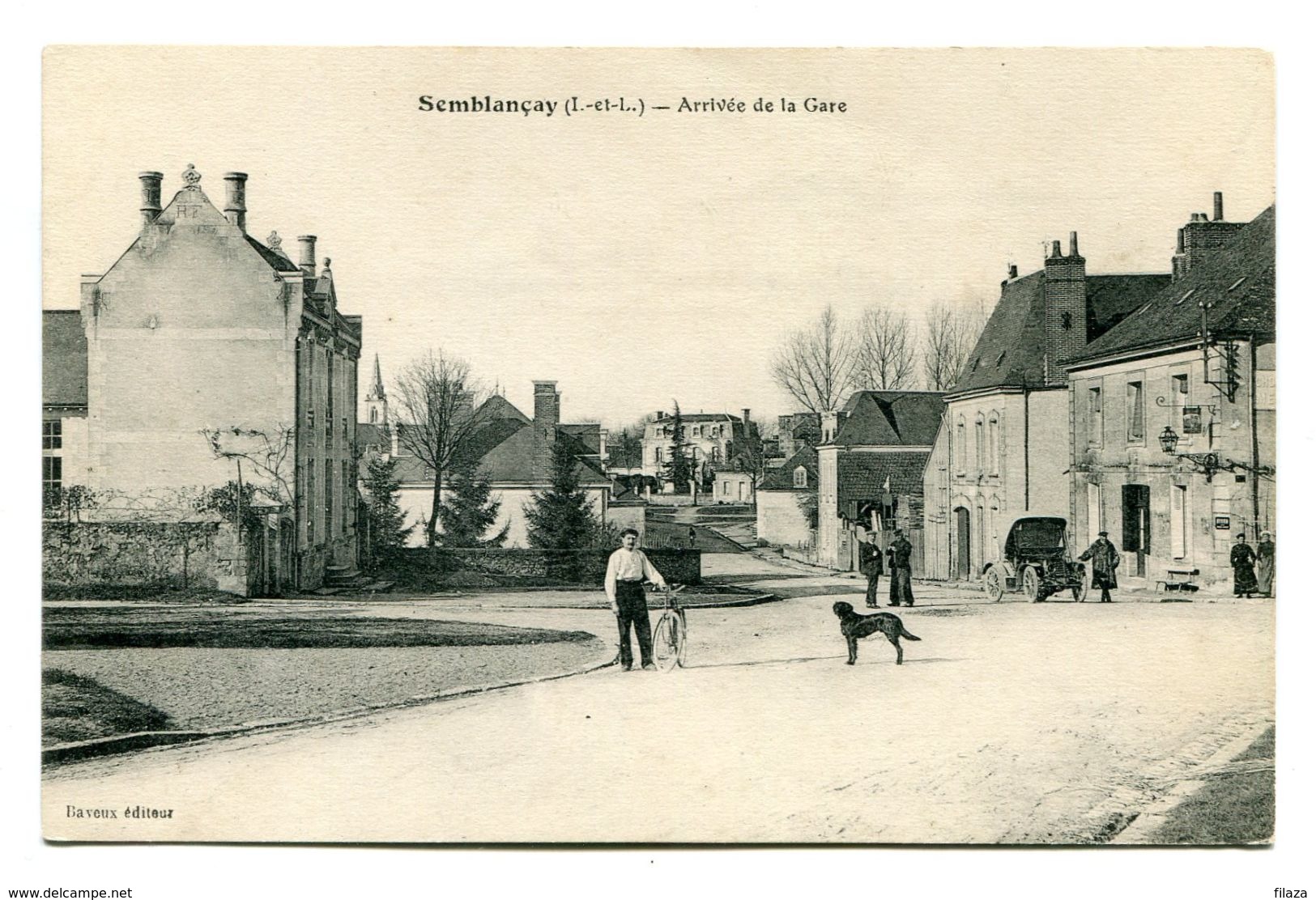 37 - Indre Et Loire   - Semblancay Arrivee De La Gare (N0694) - Semblançay