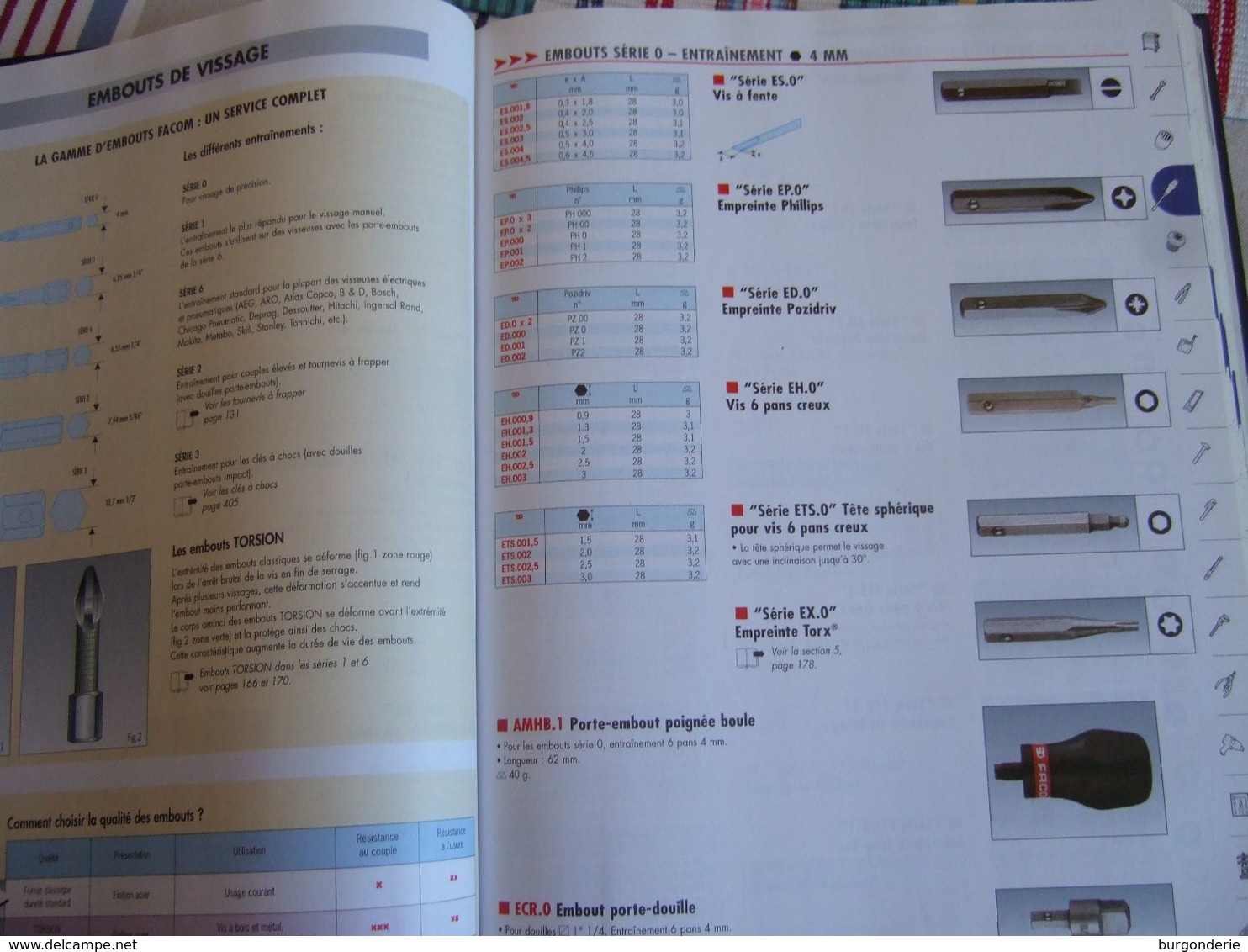 FACOM F 96 / CATALOGUE TRES BON ETAT - Bricolage / Technique