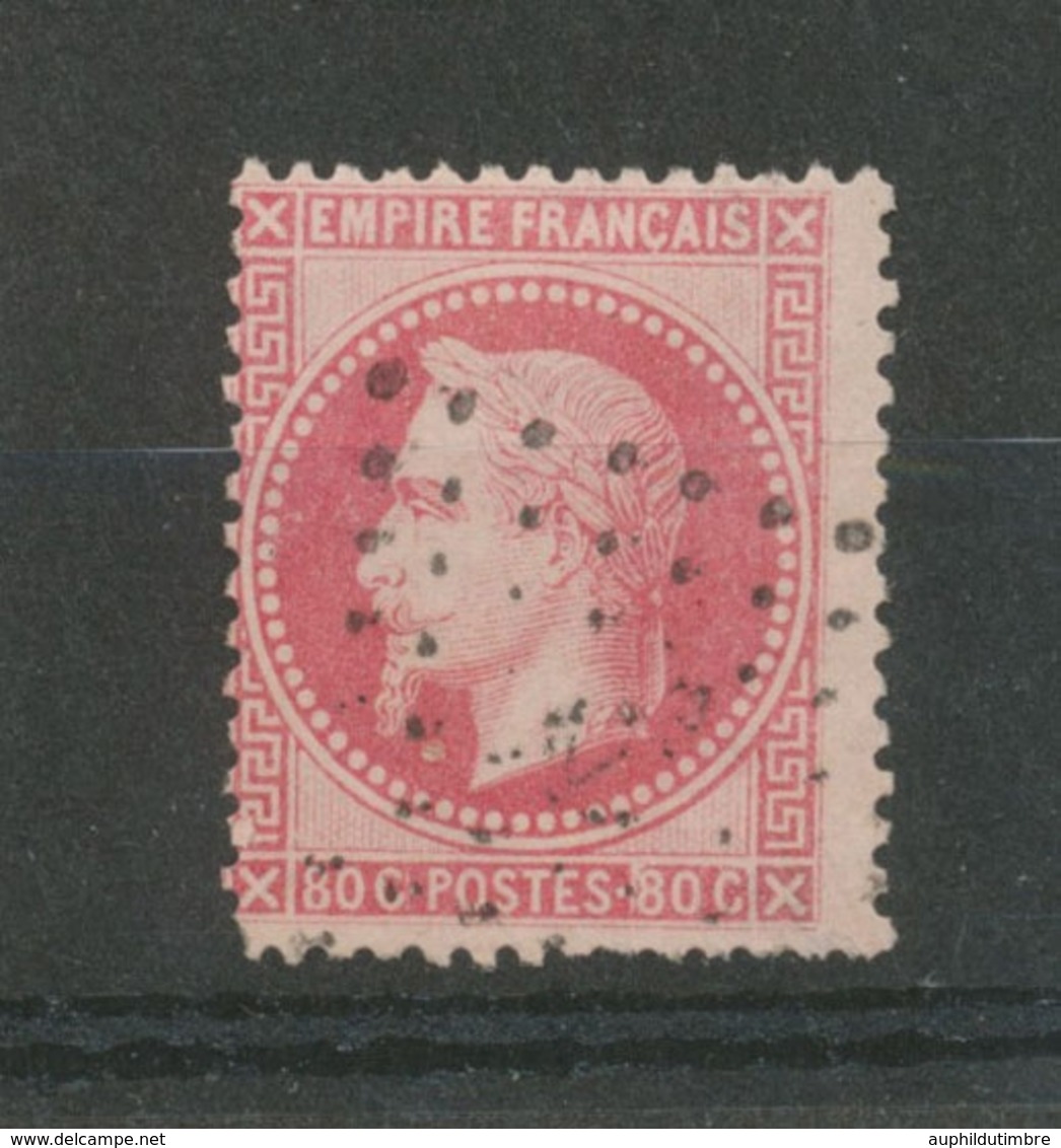 France Classique N°32 80c Rose Oblitéré Ancre. TB. P1369 - 1863-1870 Napoléon III Lauré