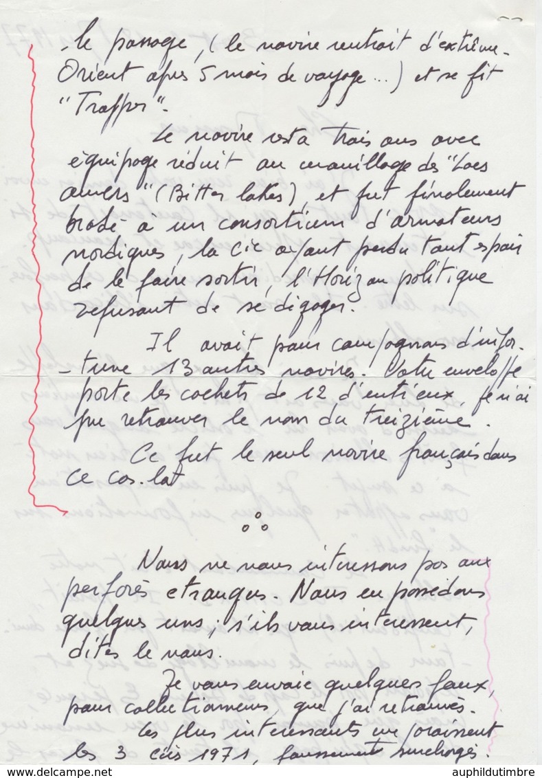 1969 Lettre Blocus Du Canal De Suez 4 Timbres UAR + étiq.Navire MS SINDH P2924 - Autres - Europe