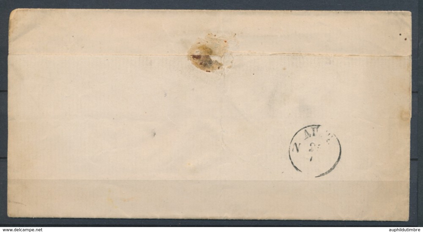 1870 Lettre Soldat De Taverny CAD K.PR.FELD.POST EXR.D.RESERVE 4 ARMEE OPS P2945 - Storia Postale