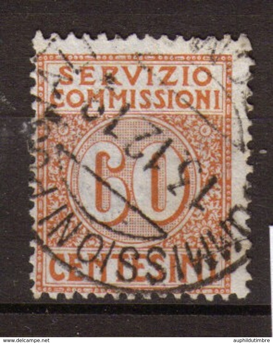 Italie Service N°10 60c Brun Clair. P306 - Europe (Other)