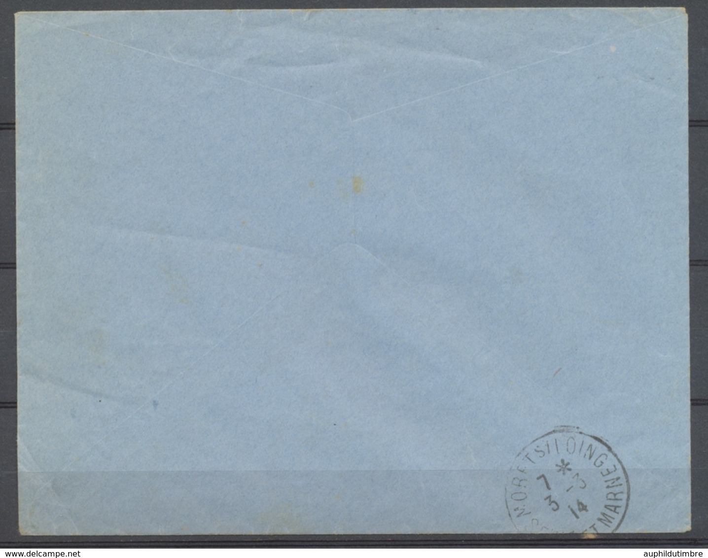 1914 Lettre Obl MACHINE CHAMBON Rue LEPELLETIER Avec N°137 TB. P3747 - 1877-1920: Semi-moderne Periode