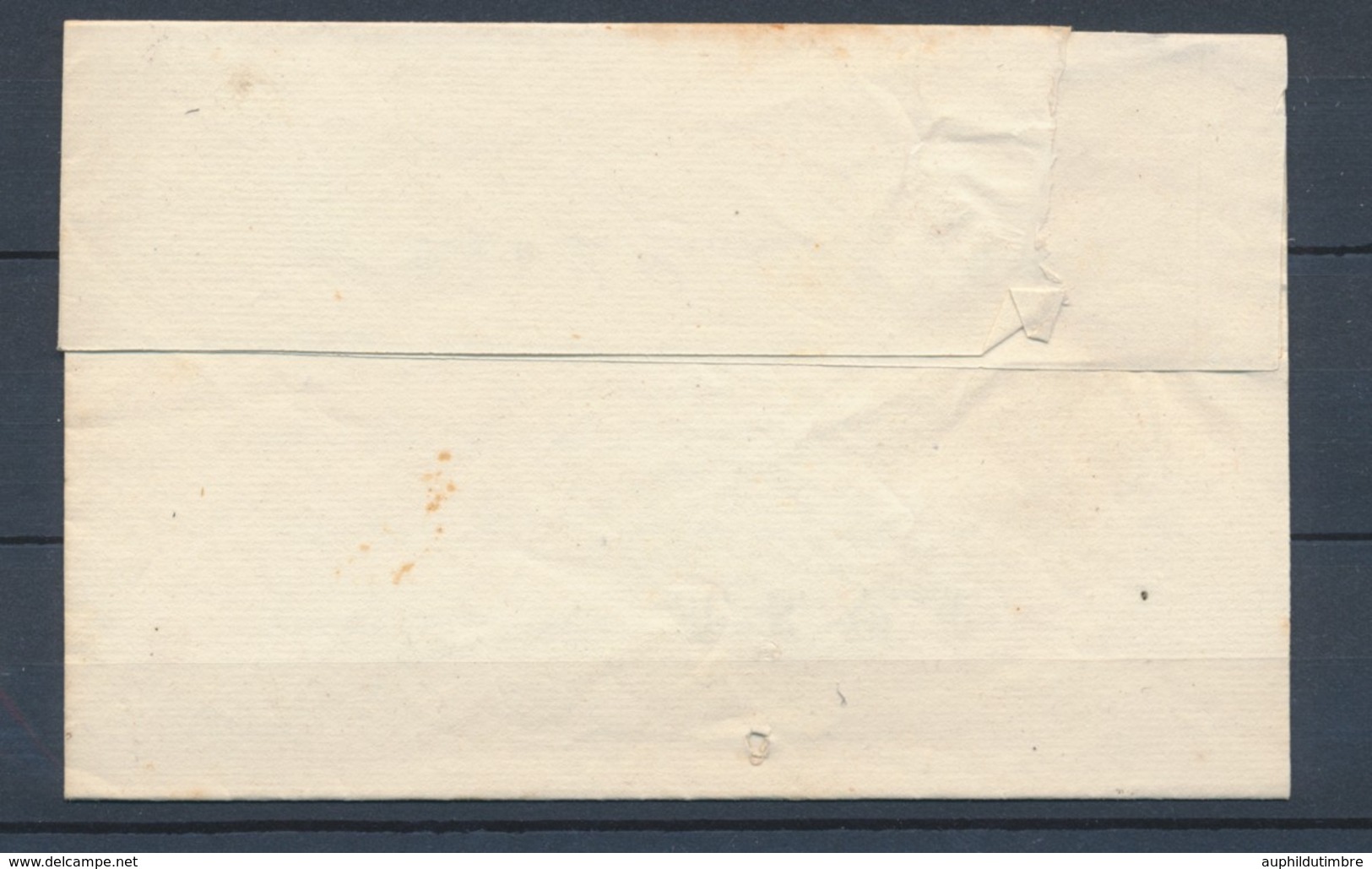 1823 Lettre En Franchise Avec Griffe Ministère De La Justice Rouge. P4104 - Lettres Civiles En Franchise