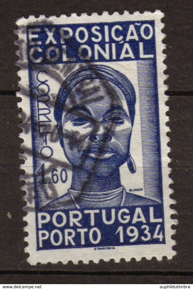 Portugal 1934 N°574 1e60 Bleu. Obl. Scarce. P438 - Andere-Europa