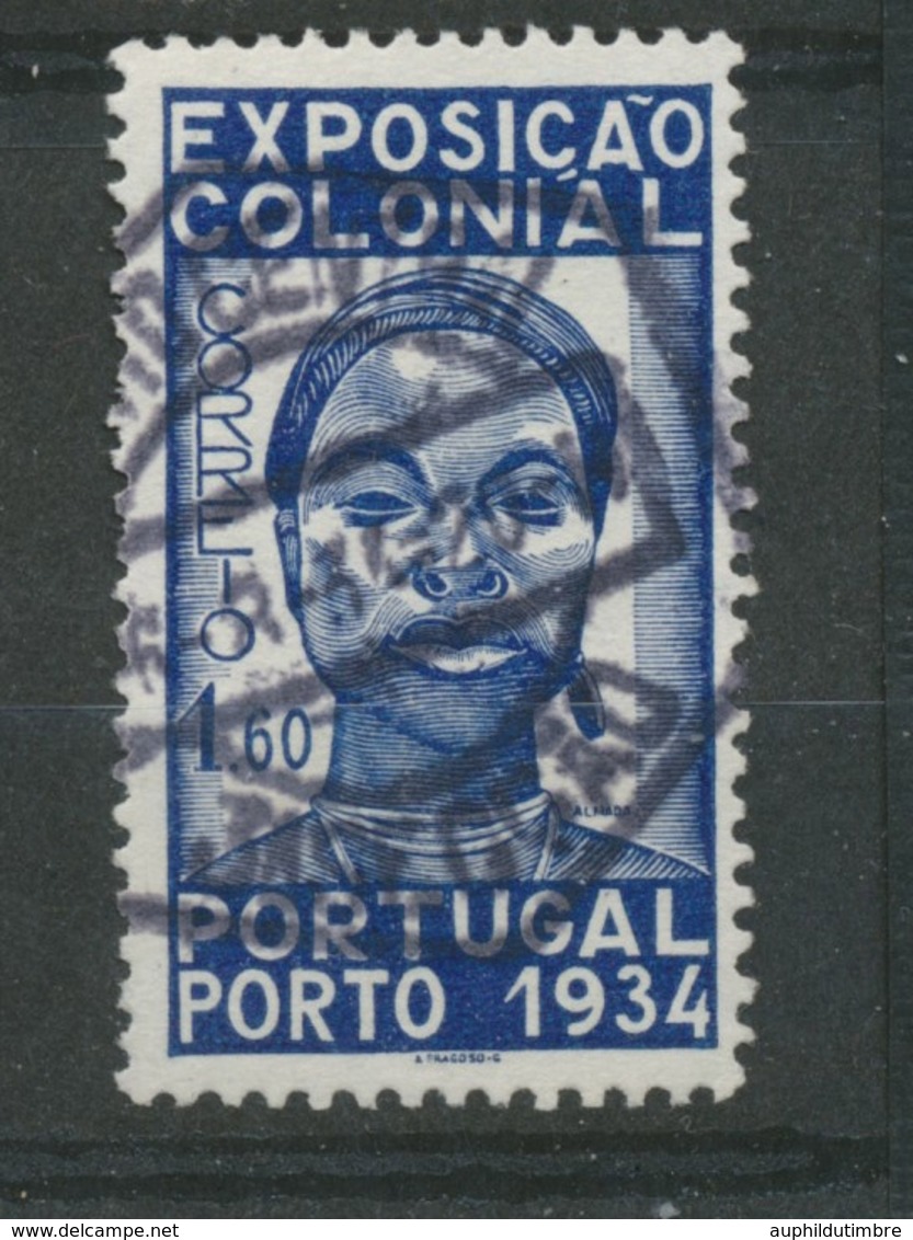 Portugal Expo 1934 N°574 1.60 Bleu Oblitéré TB P439 - Andere-Europa