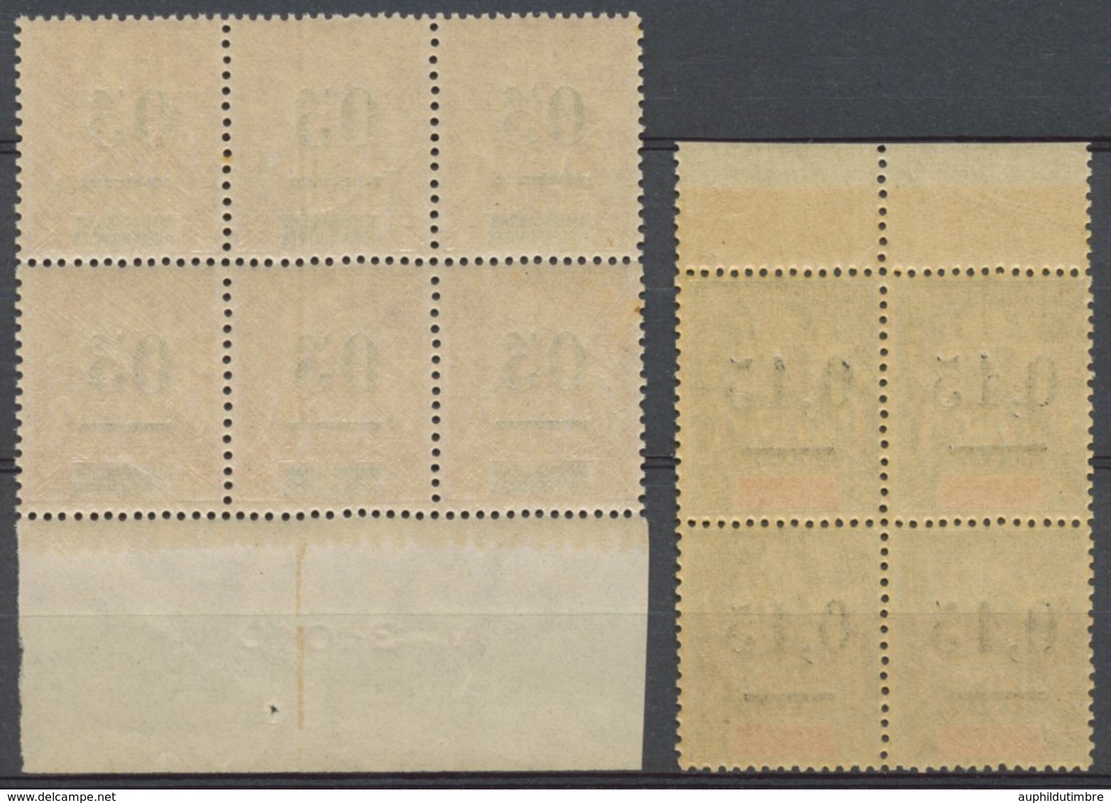 MADAGASCAR N°48 Bloc De 6 Et N°54 Bloc De 4 N** R497 - Unused Stamps