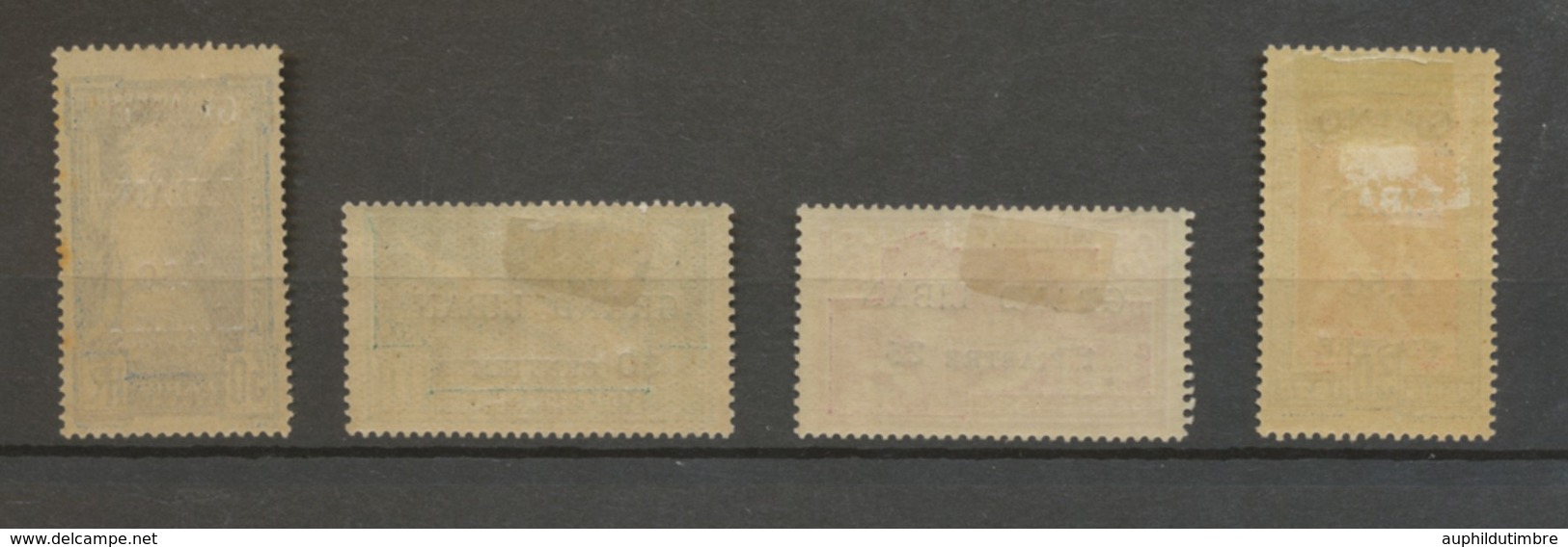 Colonie Française Grand Liban N°18 à 21 Neuf * Série JO Paris 1924 S354 - Unused Stamps