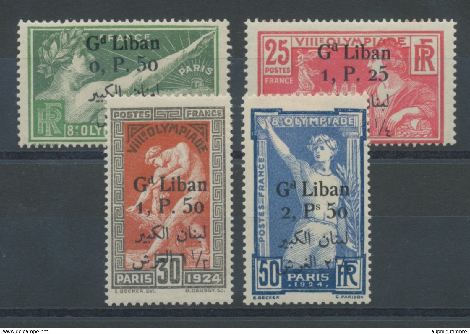GRAND LIBAN. Série Du N°45 à 48 NEUFS*, TB COTE 150€ T2030 - Unused Stamps