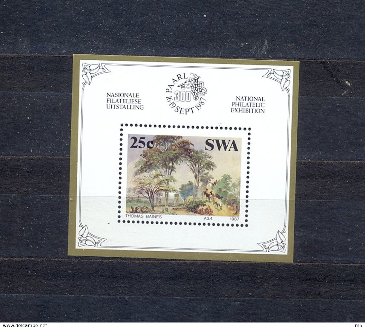 SWAZILAND - MNH - FLORA - FLOWERS - MI.NO.BL 8 - CV = 5,5 € - Swaziland (1968-...)