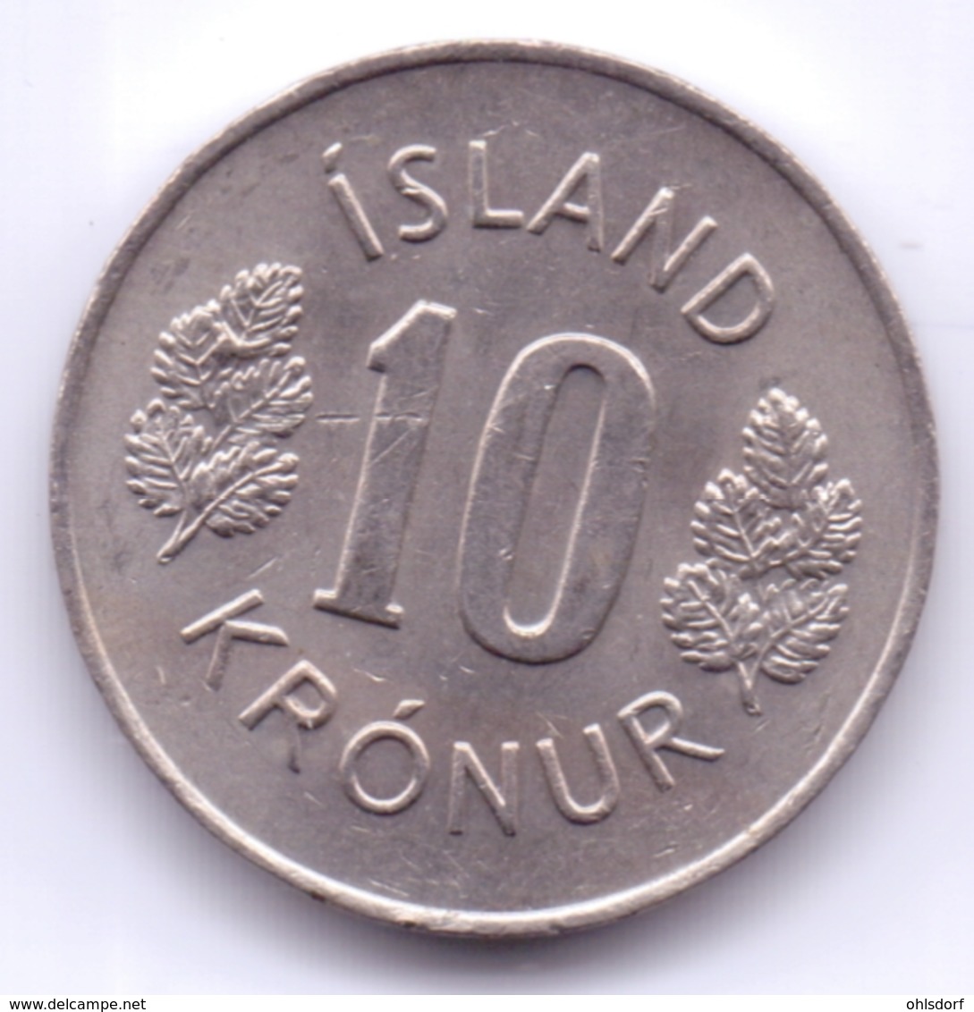 ICELAND 1980: 10 Kronur, KM 15 - Islanda