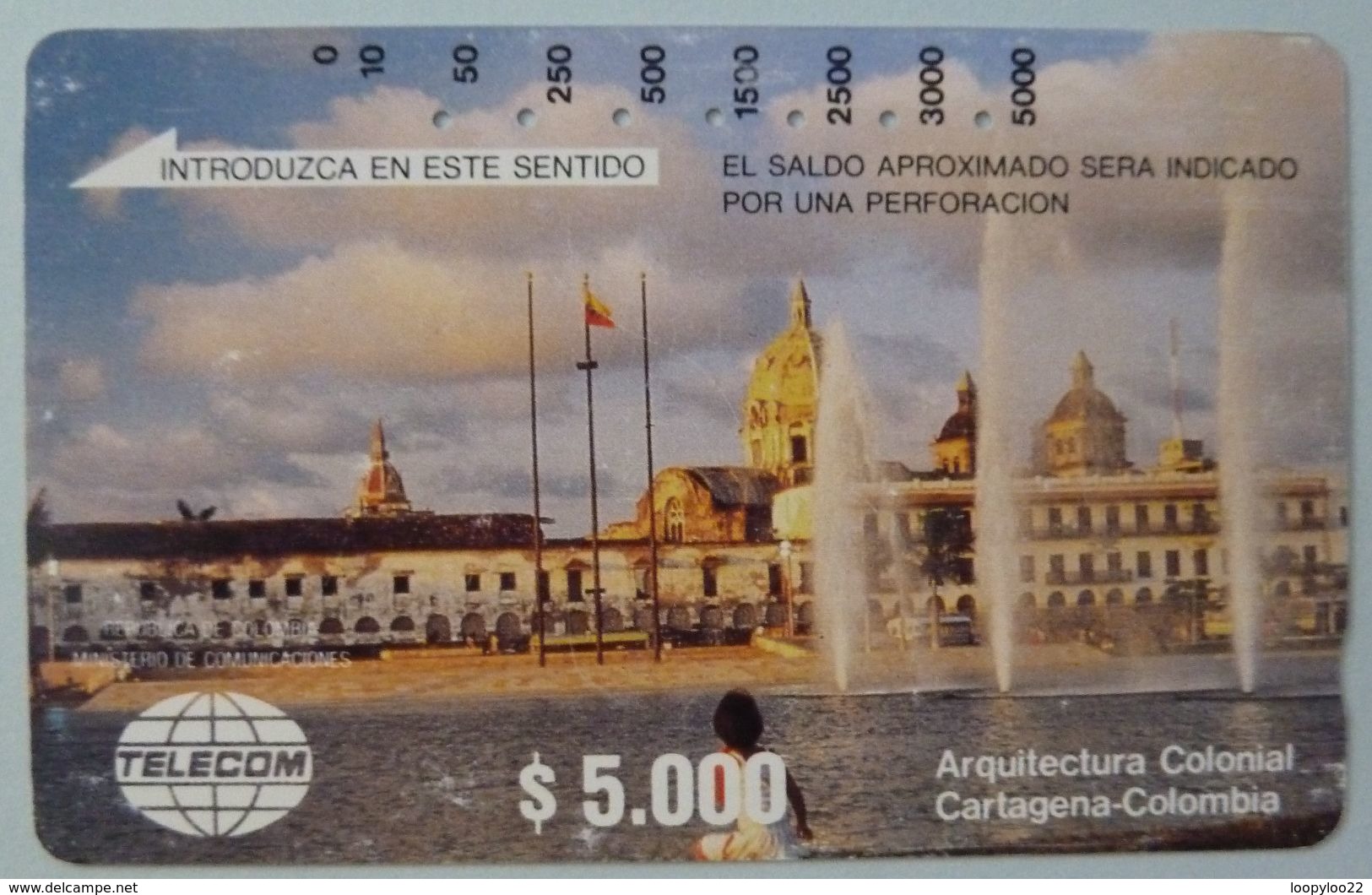 COLUMBIA - Tamura - D1 - Arquitectura Colonial - $5.000 - Used - Kolumbien