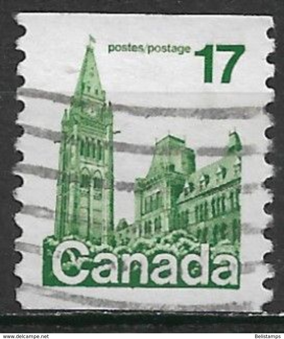 Canada 1979. Scott #800 (U) Parliament Ottawa ** Complete Issue - Coil Stamps