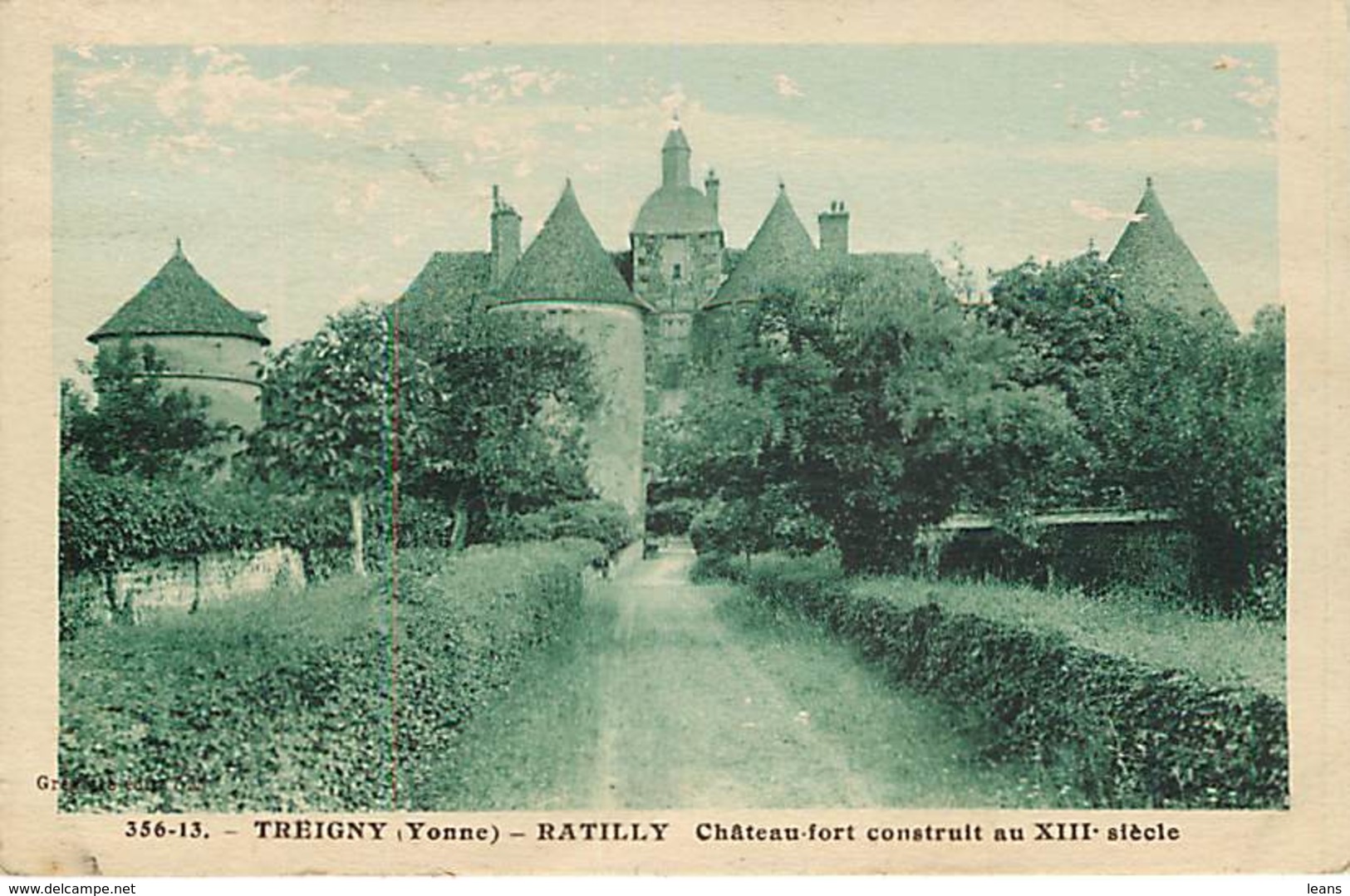 TREIGNY - RATILLY Château Fort - 356-13 - Treigny