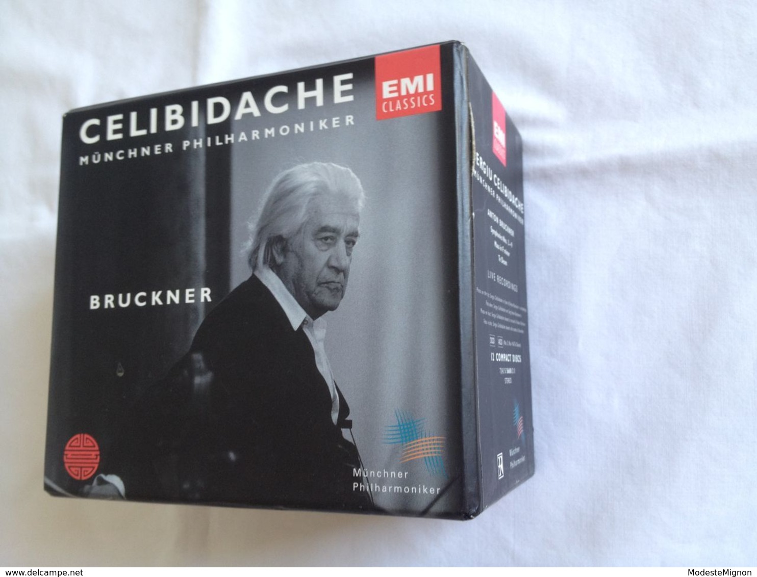 Symphonies N° 3 - 9 ; Mass In F Minor ; Te Deum. First Authorized Edition. Bruckner. Celibidache. Coffret 12 CD 1998 - Classical