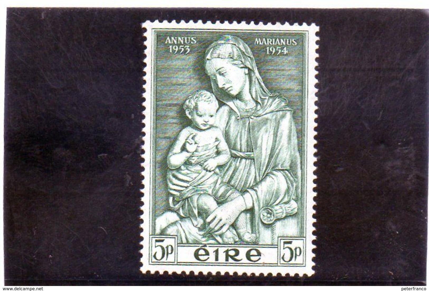CG44 - 1954 Irlanda - Anno Mariano - Neufs